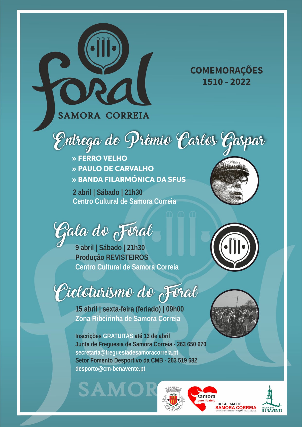 Imagem Foral Samora Correia - 1510-2022