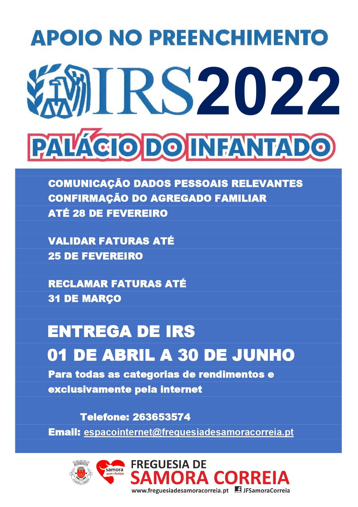 Imagem IRS 2022 - Apoio no Preenchimento