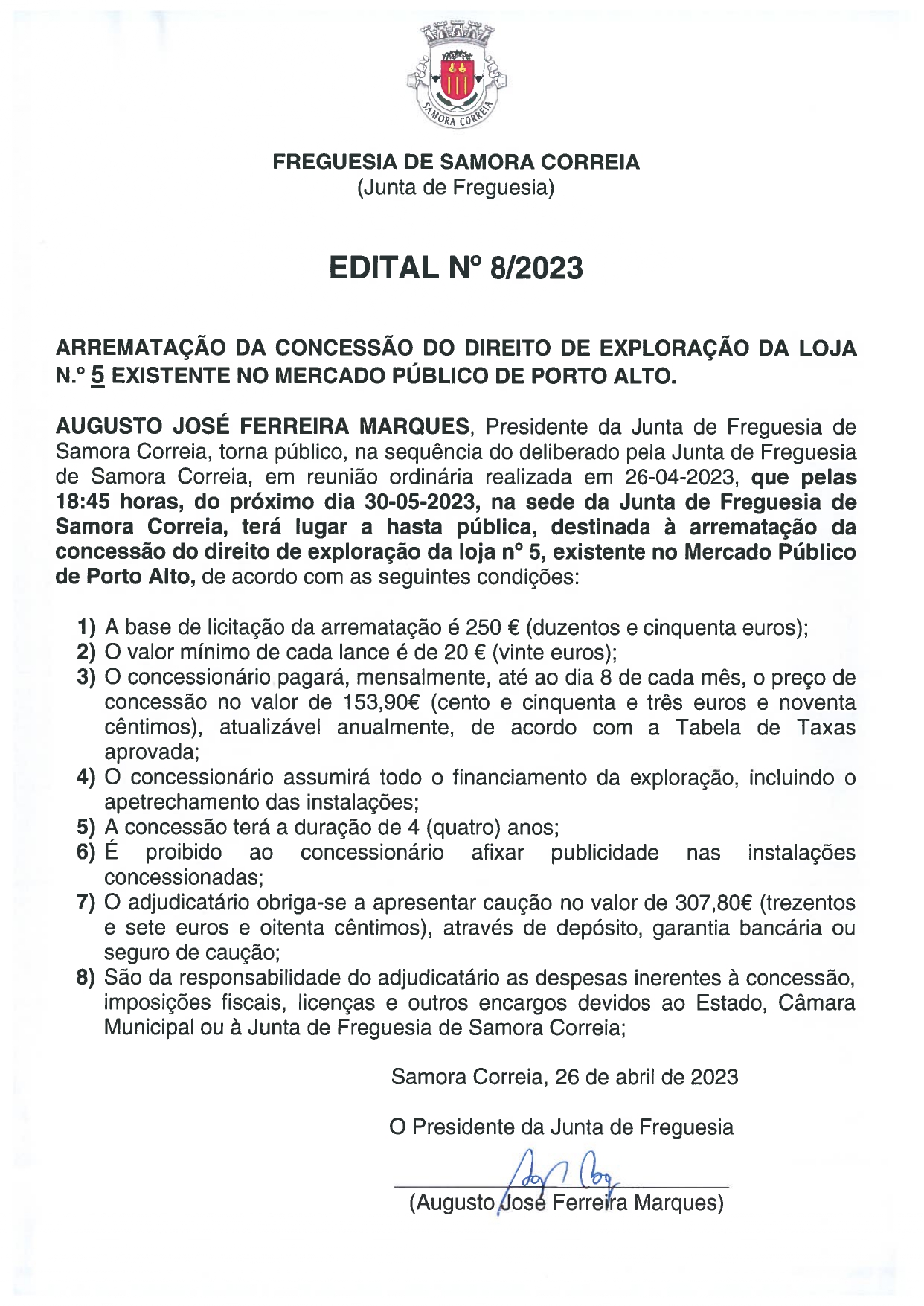 Imagem Edital Nº8/2023