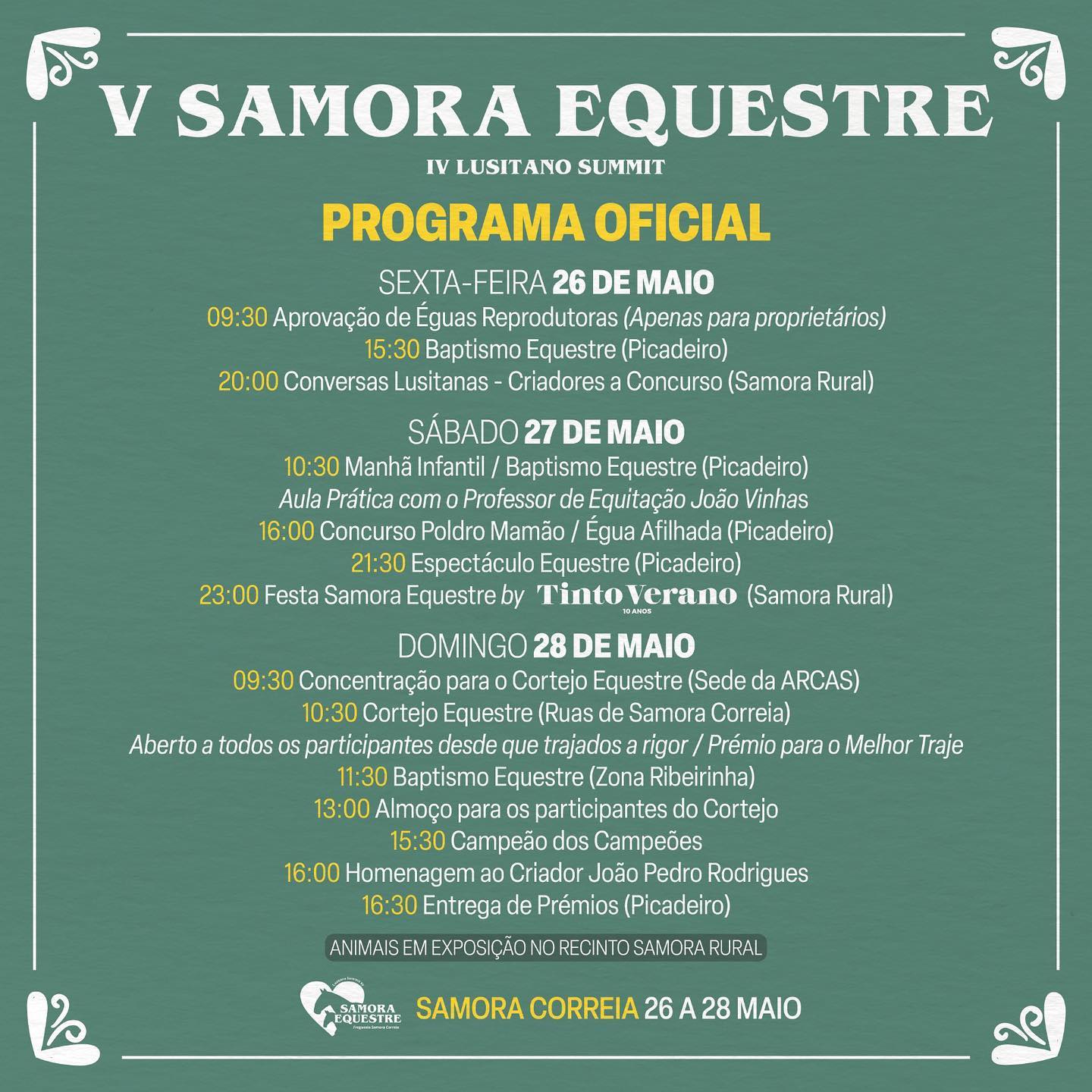Imagem Programa Samora Equestre
