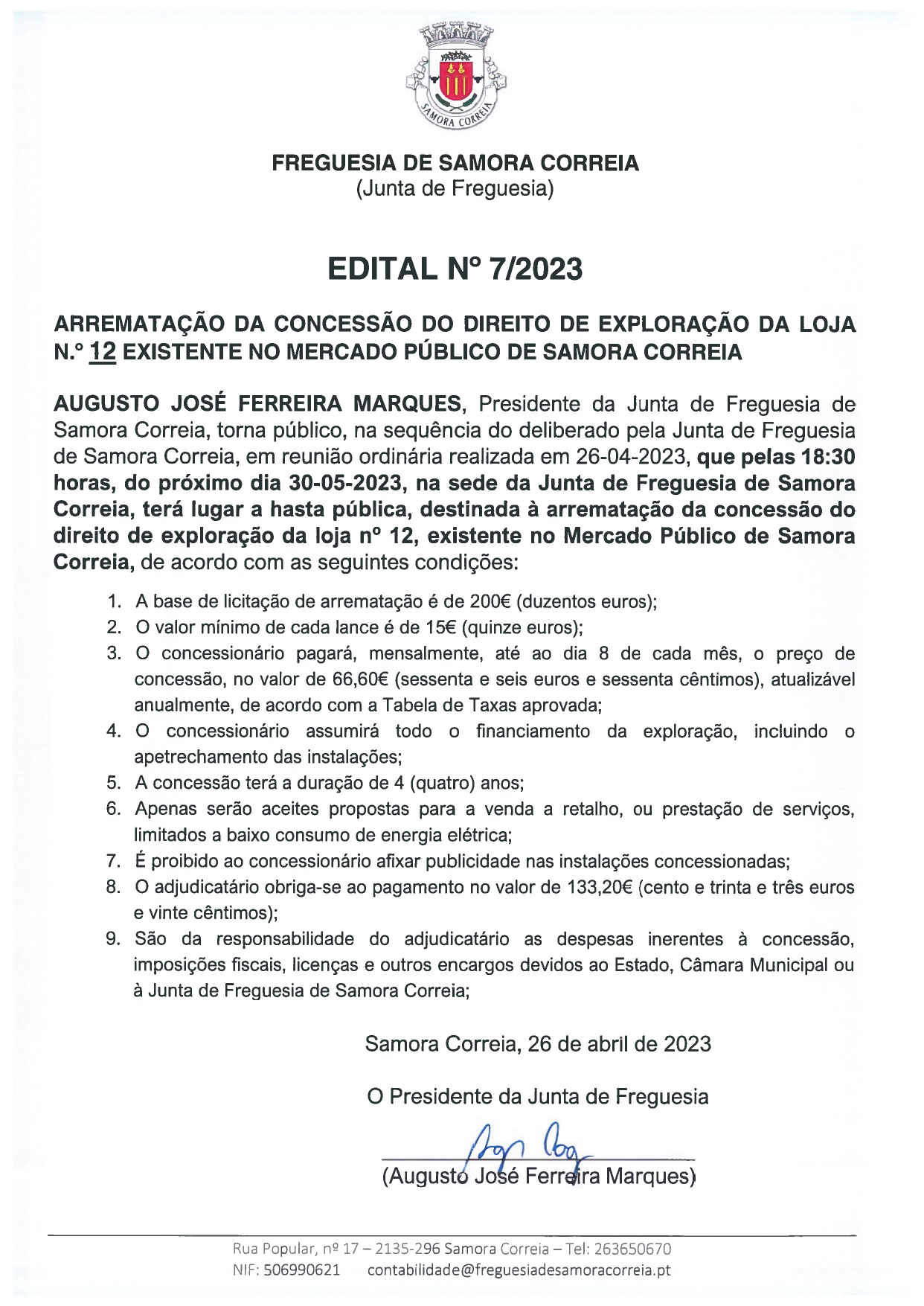 Imagem Edital Nº7/2023