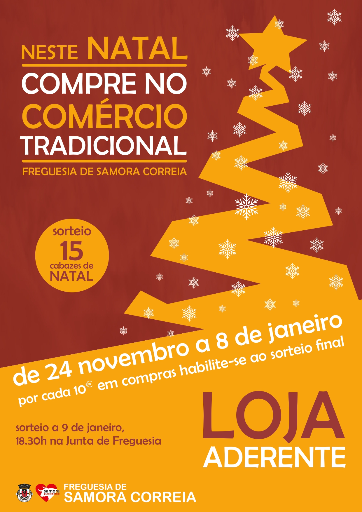 Imagem Campanha - "Este Natal Compre No Comércio Tradicional"