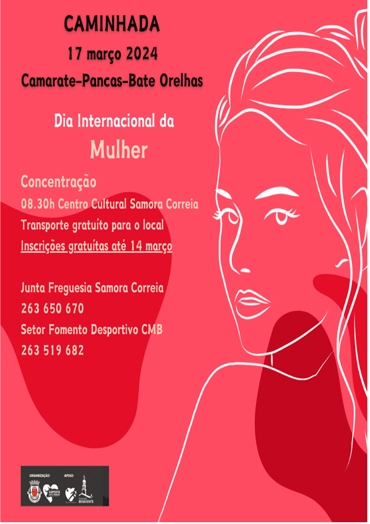 Imagem Comemoração do dia Internacional da Mulher - Caminhada