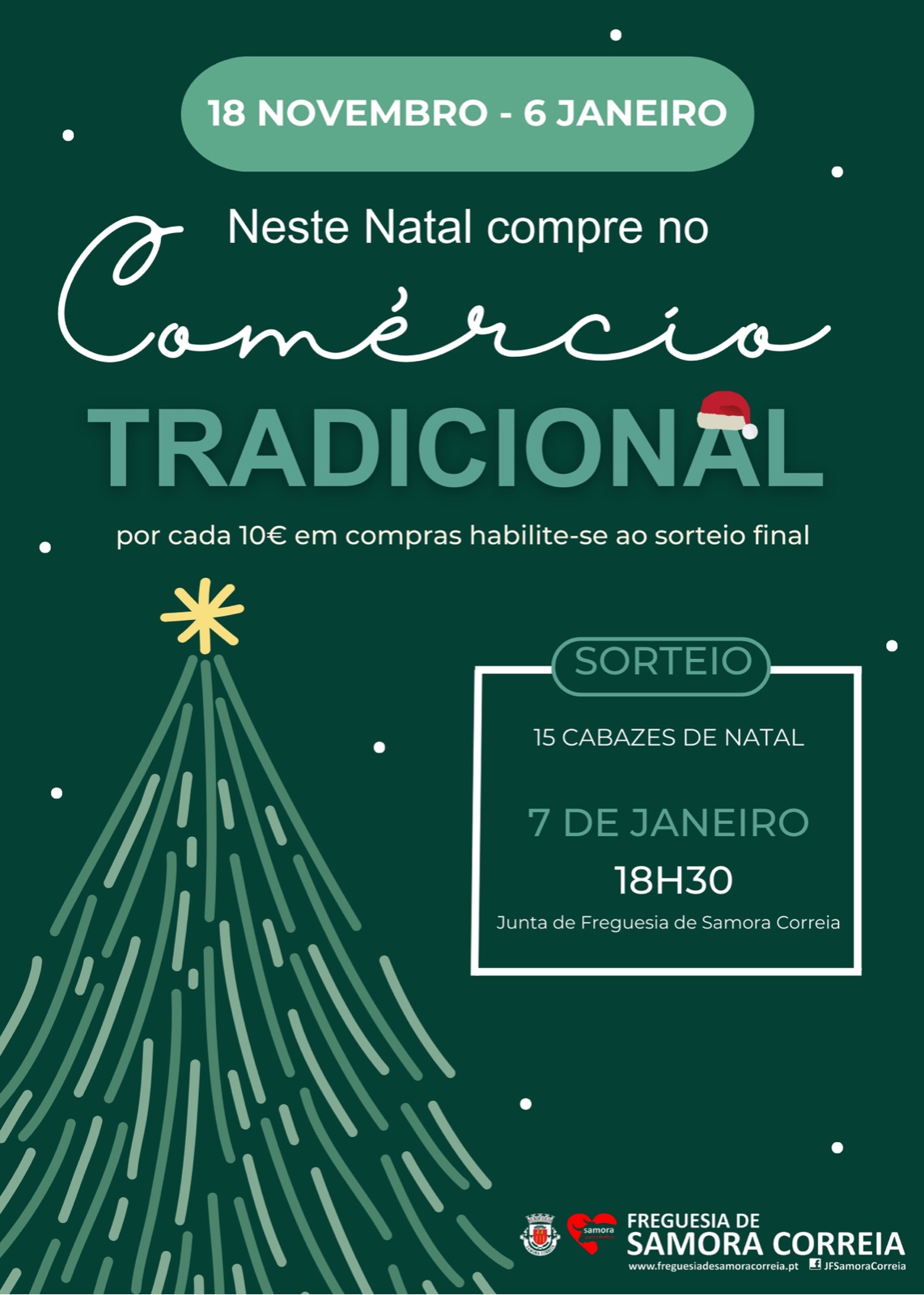 Imagem Campanha - "Neste Natal Compre No Comércio Tradicional"