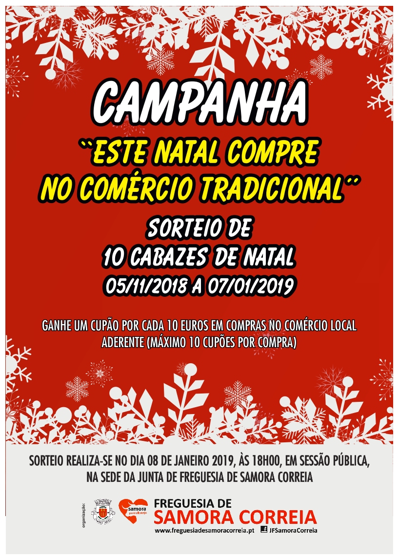 Imagem Campanha - "Este Natal Compre No Comércio Tradicional"
