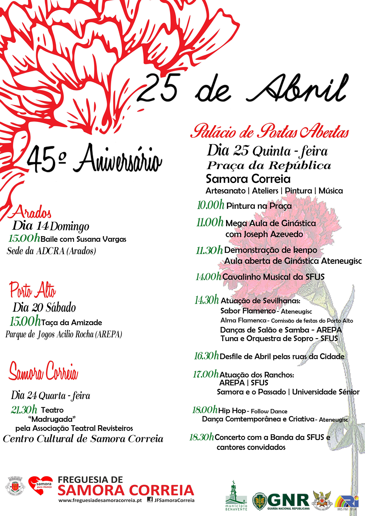 Imagem 25 de Abril - 45º Aniversário 