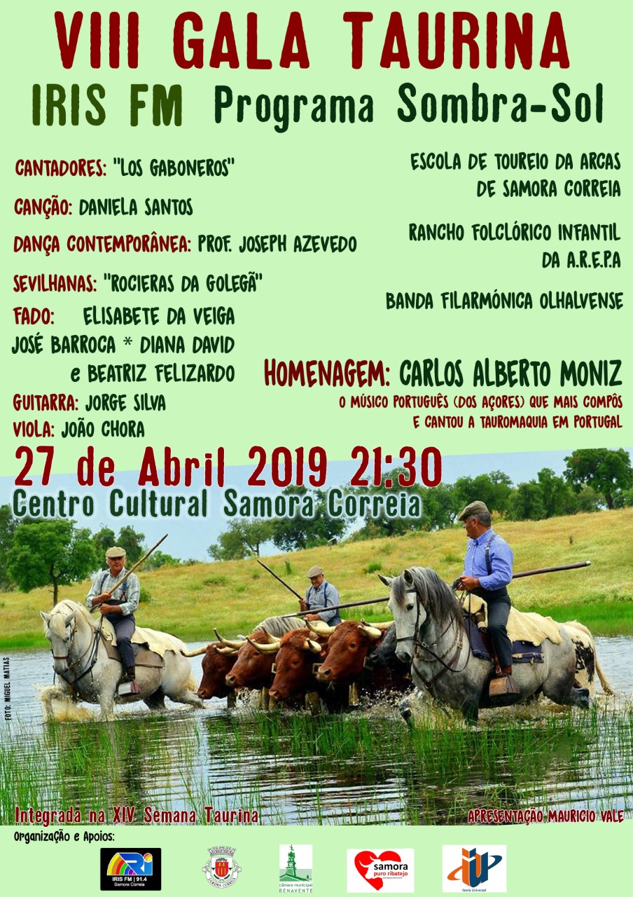 Imagem XIV Semana Taurina - Centro Cultural Samora Correia - VIII Gala Taurina