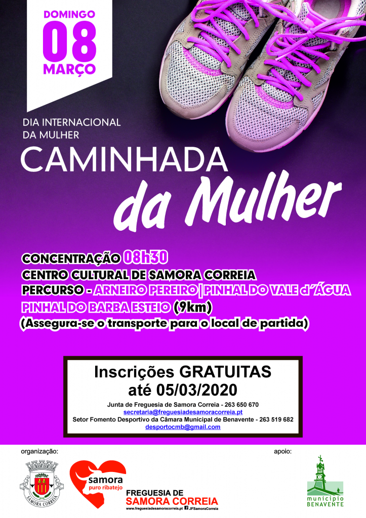 Imagem Caminhada da Mulher 2020